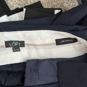 Loft Julie Trouser Size 12 Navy Blue